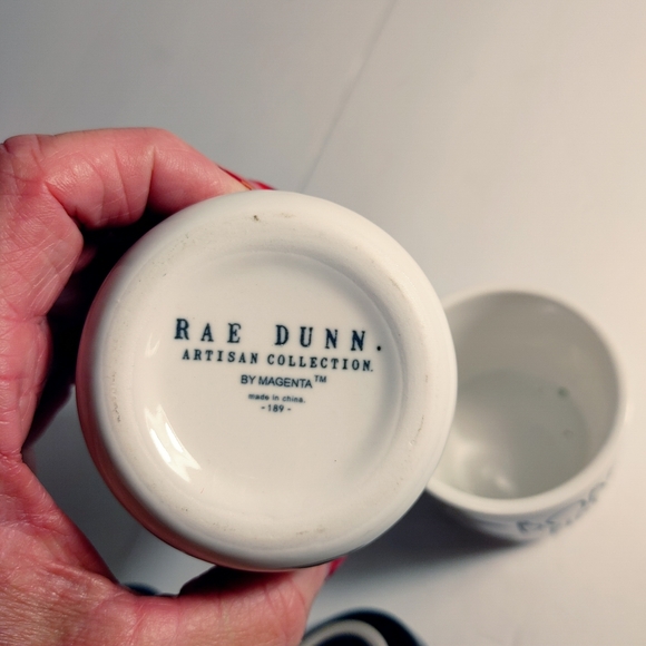 Hair Ties and Bobby Pins Storage Jars Canisters Rae Dunn Collection by Magenta - Picture 4 of 11